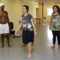 Voluntárias Sociais realizam oficina de interpretação teatral para usuários dos Caps