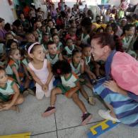 Voluntárias Sociais e Balé do TCA promovem apresentação no bairro Fazenda Grande do Retiro