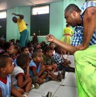 Educação através da arte é promovida pelas Voluntárias Sociais e Balé do TCA na Liberdade