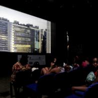 Voluntárias Sociais levam cinema gratuito ao Largo do Abaeté