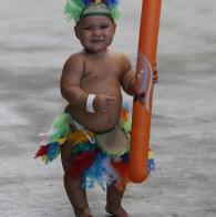 Duas mil crianças participam de baile de Carnaval com Saulo