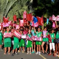 As Voluntárias Sociais da Bahia estão realizando diversas atividades em homenagem ao mês das crianças direcionadas às crianças de 10 creches em Salvador Creches assistidas pelas VSBA comemoram mês das crianças