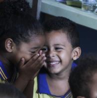 A visita do Bahia Cordas faz parte do Projeto Arte, Cultura e Lazer na Comunidade, desenvolvido pelas Voluntárias Sociais da Bahia (VSBA) em parceria com a Osba e o Balé do Teatro Castro Alves (TCA) VSBA e Osba levam música erudita a creche comunitária em Pirajá