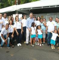 Crianças de creches carentes celebram Natal com Voluntárias Sociais da Bahia