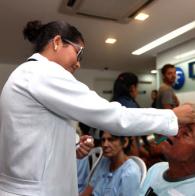 Cerca de 200 idosos são atendidos por um mutirão de cirurgias de catarata  Voluntárias Sociais proporcionam cirurgias de catarata a 200 idosos