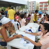 A ação vai promover 1,6 mil procedimentos gratuitos, com expectativa média de 350 atendimentos por dia (Foto: Carol Garcia/GOVBA)