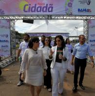Voluntárias Sociais da Bahia promovem a Feira Cidadã, levando a população atendimento odontológico, oftalmológico, exames de prevenção ao câncer e emissão de documentos, no município de Ituberá Voluntárias Sociais realizam feira de saúde e cidadania em Ituberá