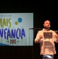 Coordenador do Programa Mais Infância,  Manoel Calazans. Mais infância capacita 700 professores de creches e escolas comunitárias