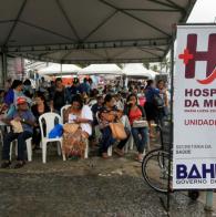 Voluntárias Sociais da Bahia promovem a Feira Cidadã, levando a população atendimento odontológico, oftalmológico, exames de prevenção ao câncer e emissão de documentos, no município de Porto Seguro Voluntárias Sociais levam Feira Cidadã a Porto Seguro