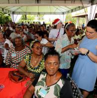 VSBA promovem festa de Natal para idosos de 22 instituições