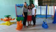 Creche-escola comunitária é beneficiada com parquinho