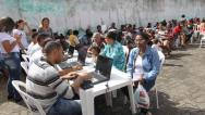 Voluntárias Sociais levam serviços de saúde e cidadania para moradores de Valéria