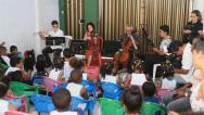 Creche no Nordeste de Amaralina rrcebe camerata da Osba